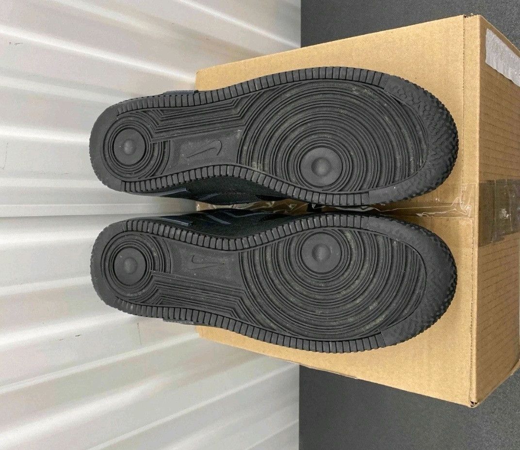 Nike Nike Air Force 1 Low React Triple Black CT1020002 Size 11 Size US 11 / EU 44 - 6 Thumbnail