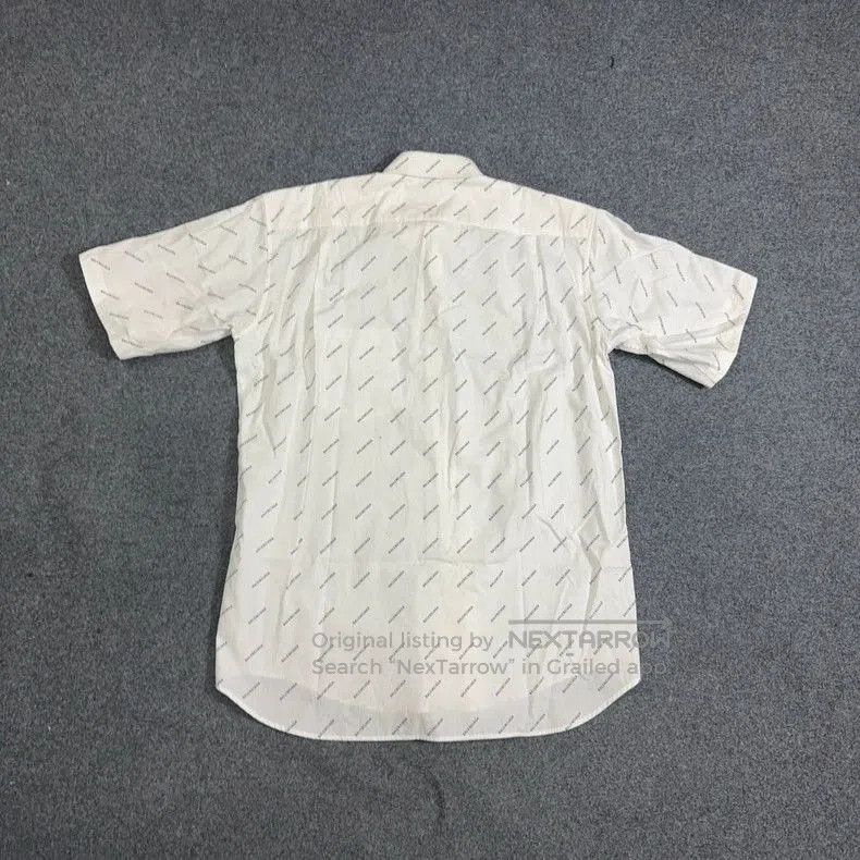 Balenciaga Balenciaga All-over Print Short Sleeve Shirt. Size US L / EU 52-54 / 3 - 2 Thumbnail