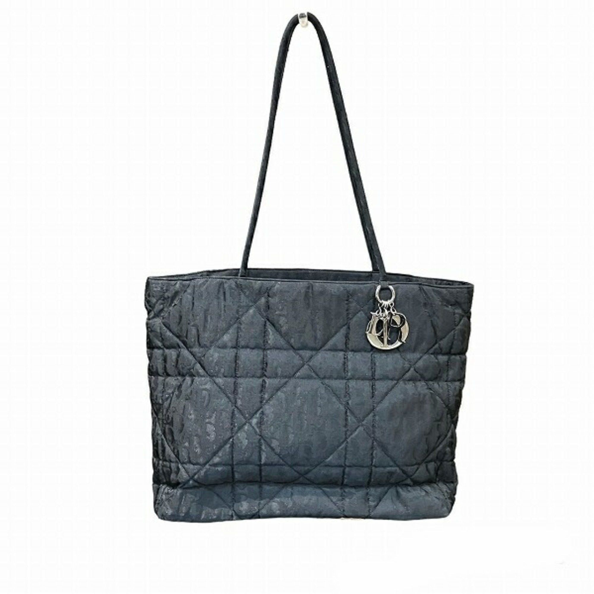 image of Christian Dior Dior Trotter Ru1908 Lady Bag Tote Ladies in Black, Women's