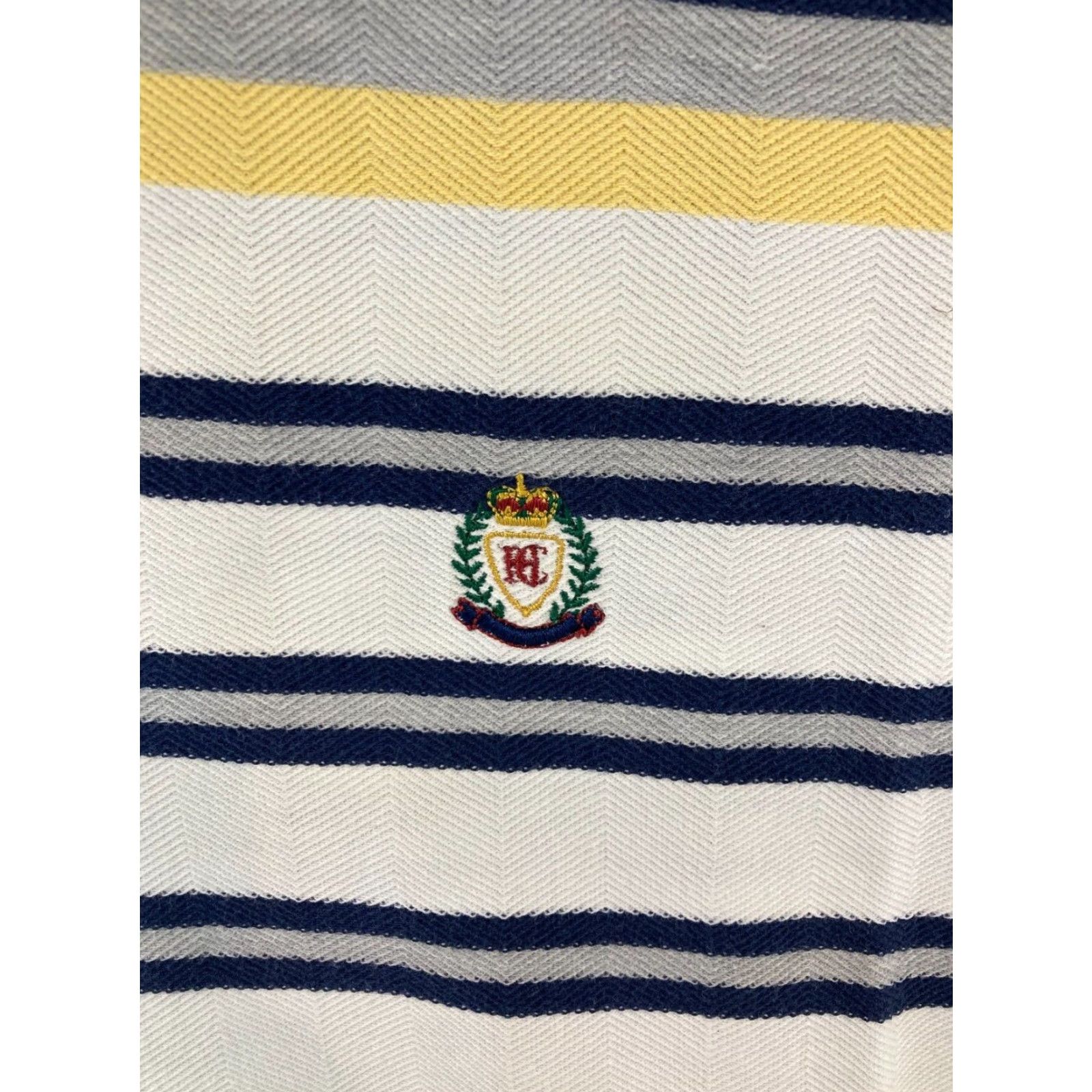 Vintage Hunt Club Mens Polo Shirt Large Striped Vintage Golf Size US L / EU 52-54 / 3 - 4 Thumbnail