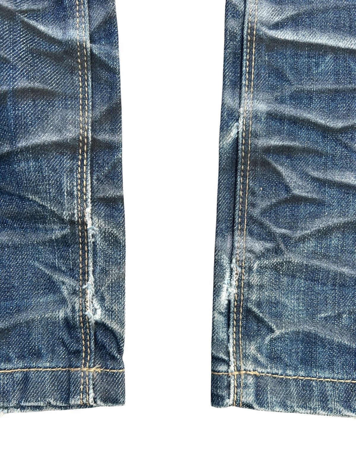 semanticdesign Semantic Design Japanese Punk Distressed Denim Jeans Size US 29 - 11 Thumbnail
