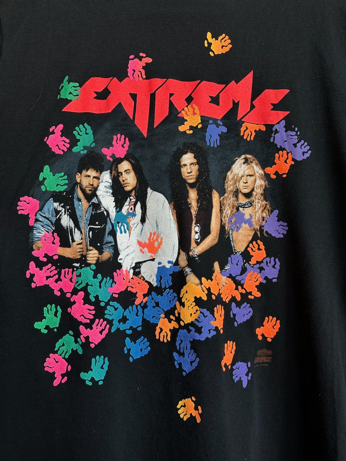 Band Tees × Vintage Vintage Extreme Band Metal Music Shirt Size US L / EU 52-54 / 3 - 5 Thumbnail