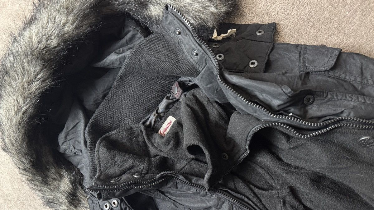 Japanese Brand Khujo faded Fur Hood Jacket ifsixwasnine LGB goa Abercrombie Size US M / EU 48-50 / 2 - 6 Thumbnail