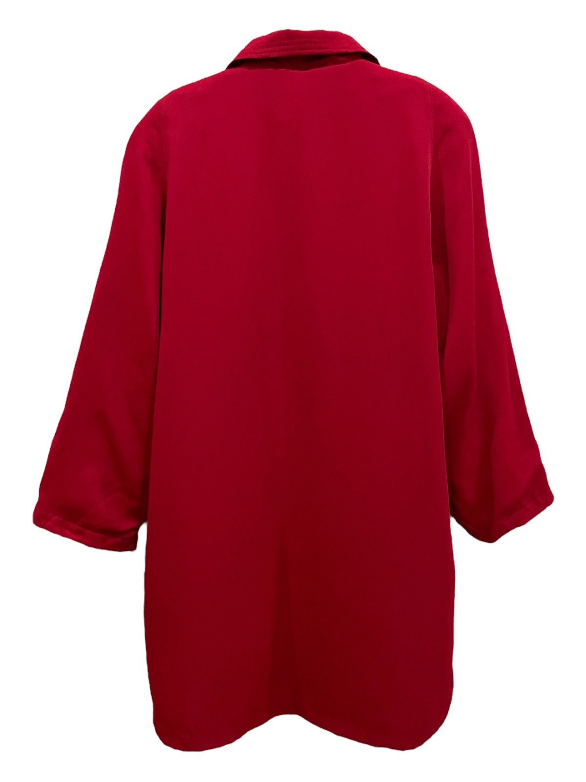 Beauty Beast × Japanese Brand La Valliere Red Fur Collar Button Coat Jacket Size M / US 6-8 / IT 42-44 - 4 Thumbnail