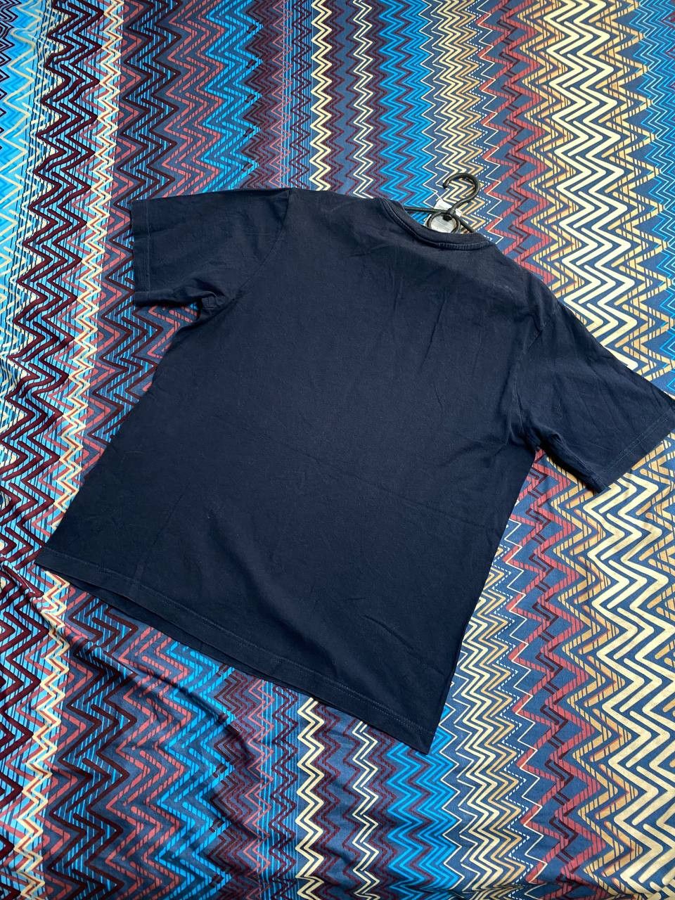 Nike × Vintage Vintage Nike T-Shirt Big Logo Swoosh Black 2000s Size US L / EU 52-54 / 3 - 7 Thumbnail