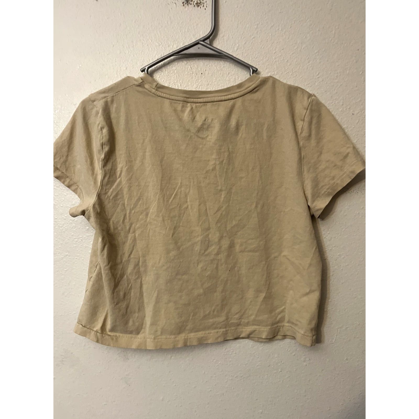 Vintage Universal Thread Brown Crew Neck Short Sleeve T-Shirt Women’s Size S Yarn: Cotton Rayon Lightweight Casual Basic 됩 Size S / US 4 / IT 40 - 3 Thumbnail