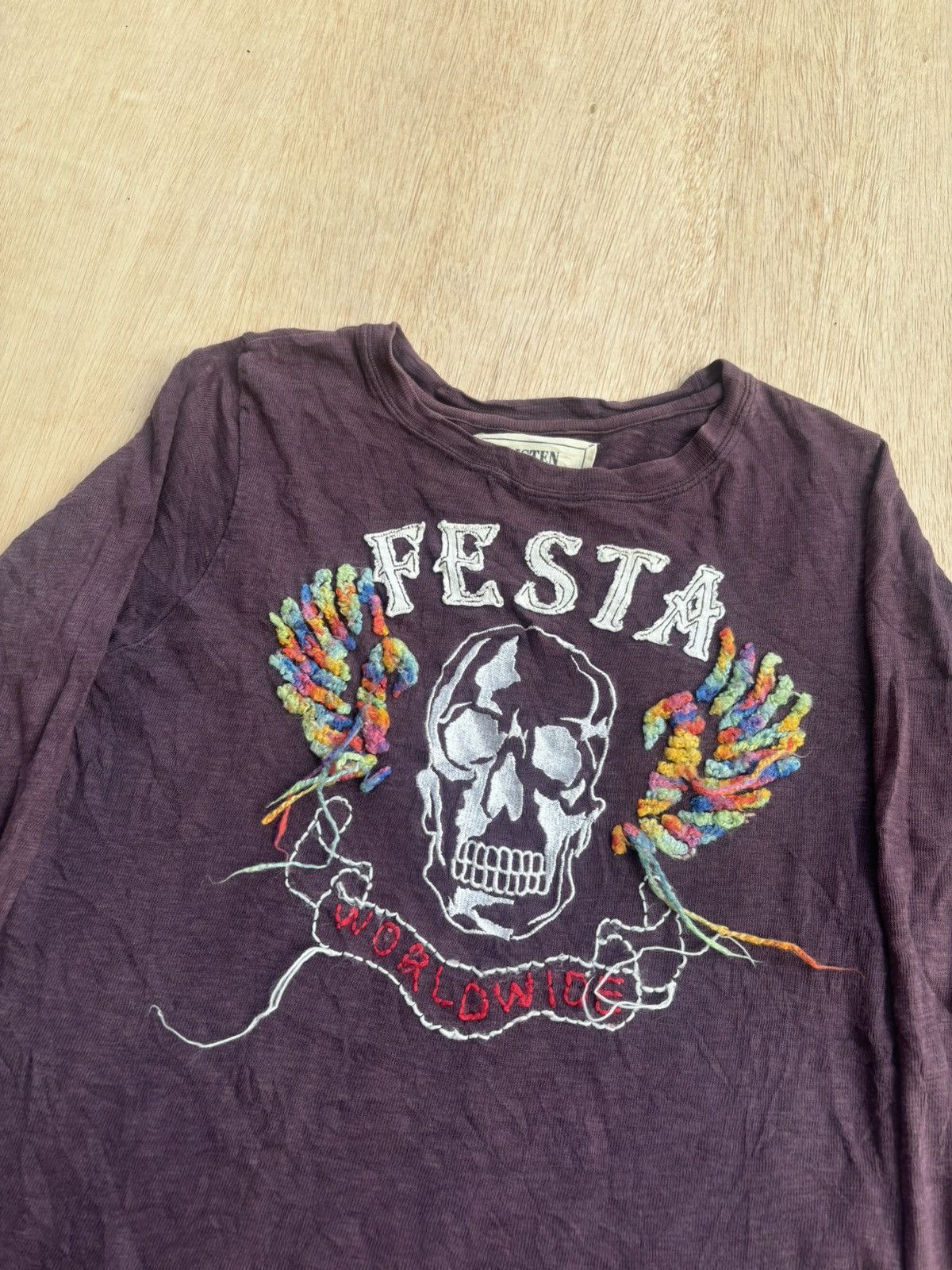 Hysteric Glamour × If Six Was Nine × Japanese Brand Y2k Listen Heartbeat ifsixwasnine Lgb style Longsleeve Size US M / EU 48-50 / 2 - 5 Thumbnail