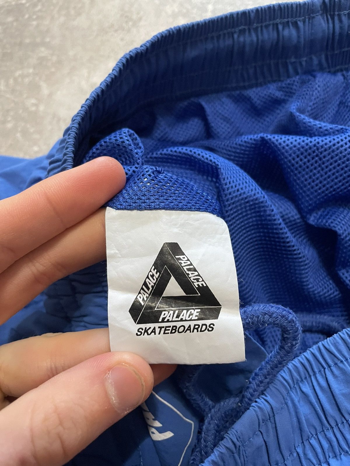 Hypebeast × Palace Palace Shell Shorts Blue Mens Size S SS19 Size US 30 / EU 46 - 9 Thumbnail