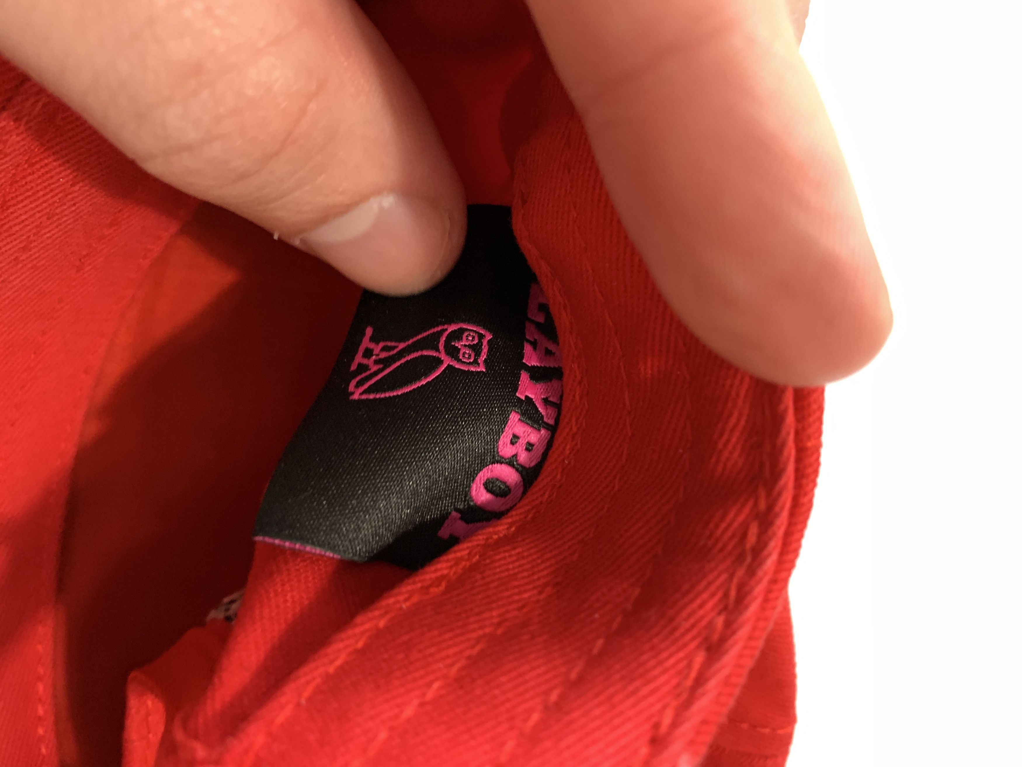 Drake OVO x Playboy Sports cap Hat red Size ONE SIZE - 4 Thumbnail