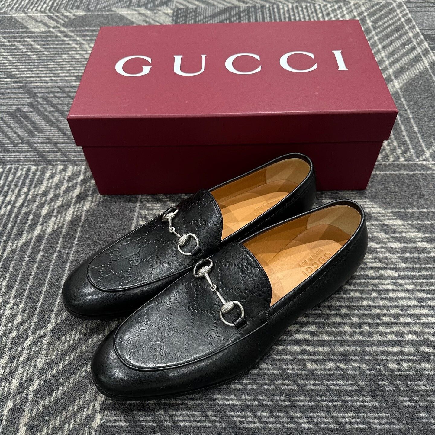 Gucci Gucci Horsebit Leather Loafers Size 45 Size US 11 / EU 44 - 1 Thumbnail