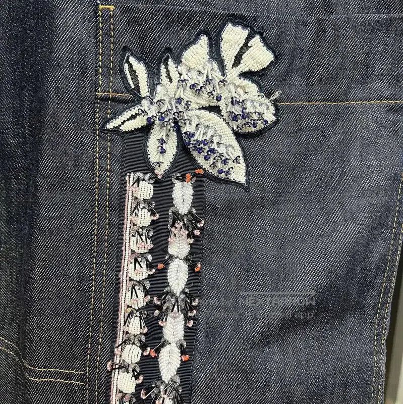 Dior Dior Short Sleeve Denim Dress for Women . Size S / US 4 / IT 40 - 4 Thumbnail