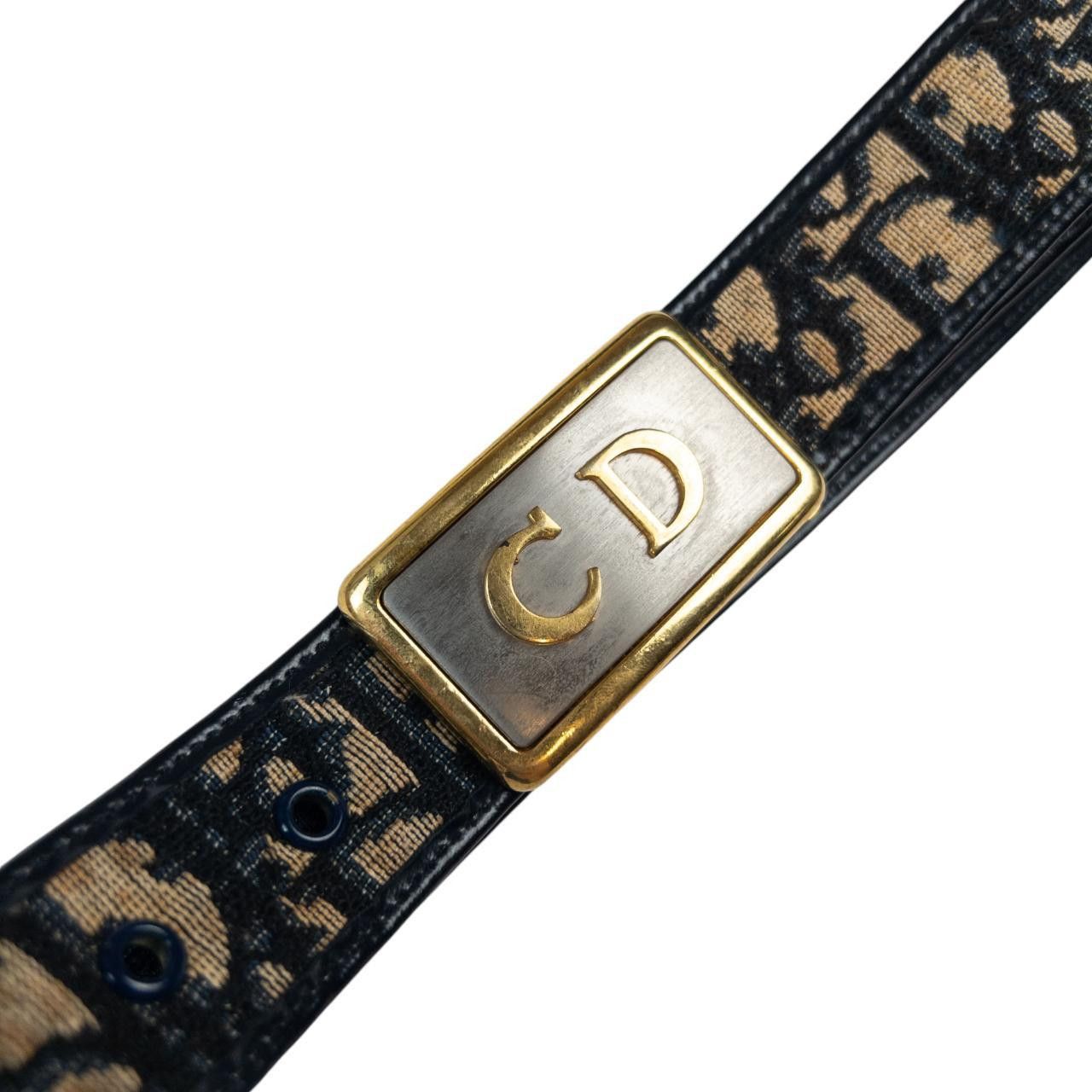 Dior Vintage Dior Monogram Belt Size W26 Size ONE SIZE - 4 Thumbnail
