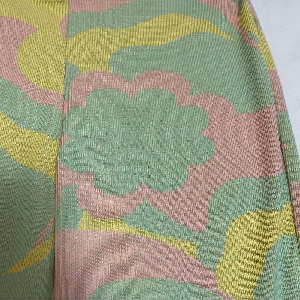 Zara NWT New Zara Green and Pink Knit Pants Size L Size 34" / US 12 / IT 48 - 8 Thumbnail