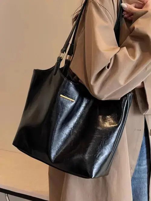 Designer × Goods Bag Black large capacity shoulder bag Size ONE SIZE - 2 Thumbnail