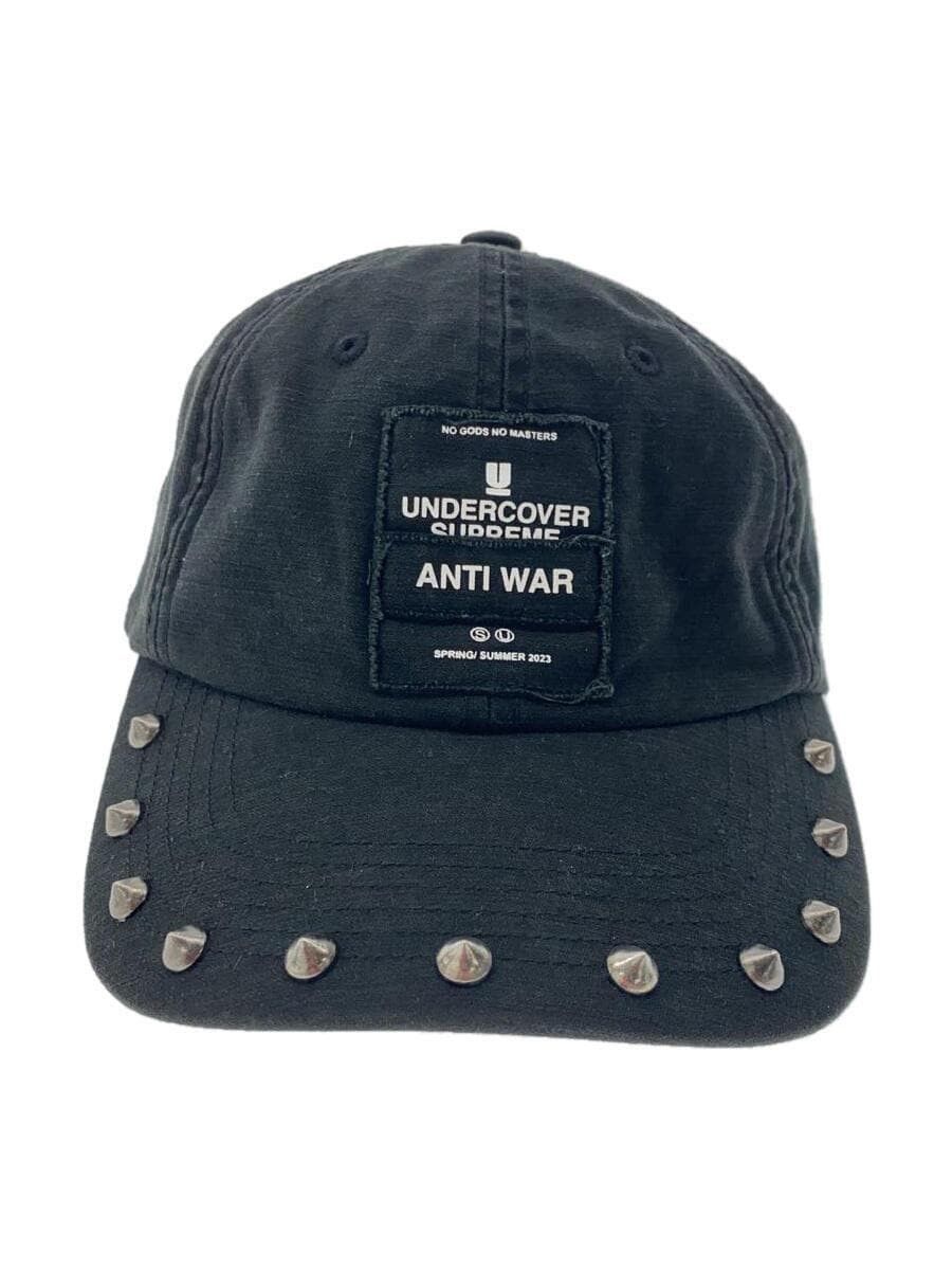 image of Supreme x Undercover Ss23 Anti War Studded Hat in Black, Men's
