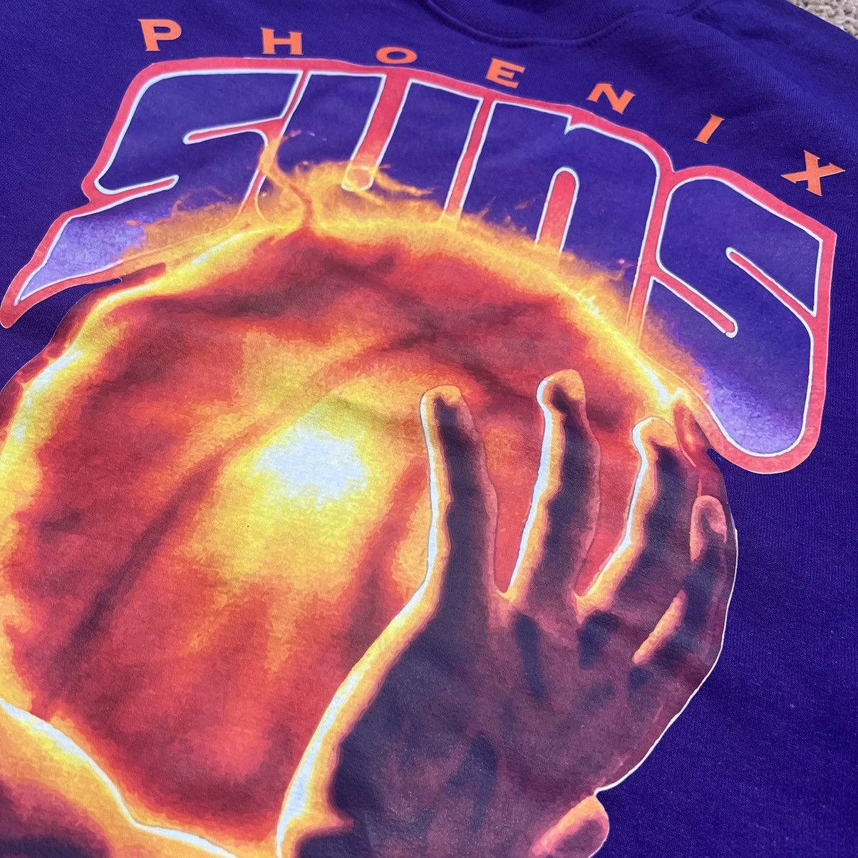 NBA Vintage 90s Phoenix Suns NBA Crewneck Sweatshirt custom Size US L / EU 52-54 / 3 - 5 Thumbnail