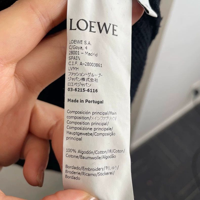 Loewe Loewe Big Logo hoodie Size XL / US 12-14 / IT 48-50 - 4 Thumbnail