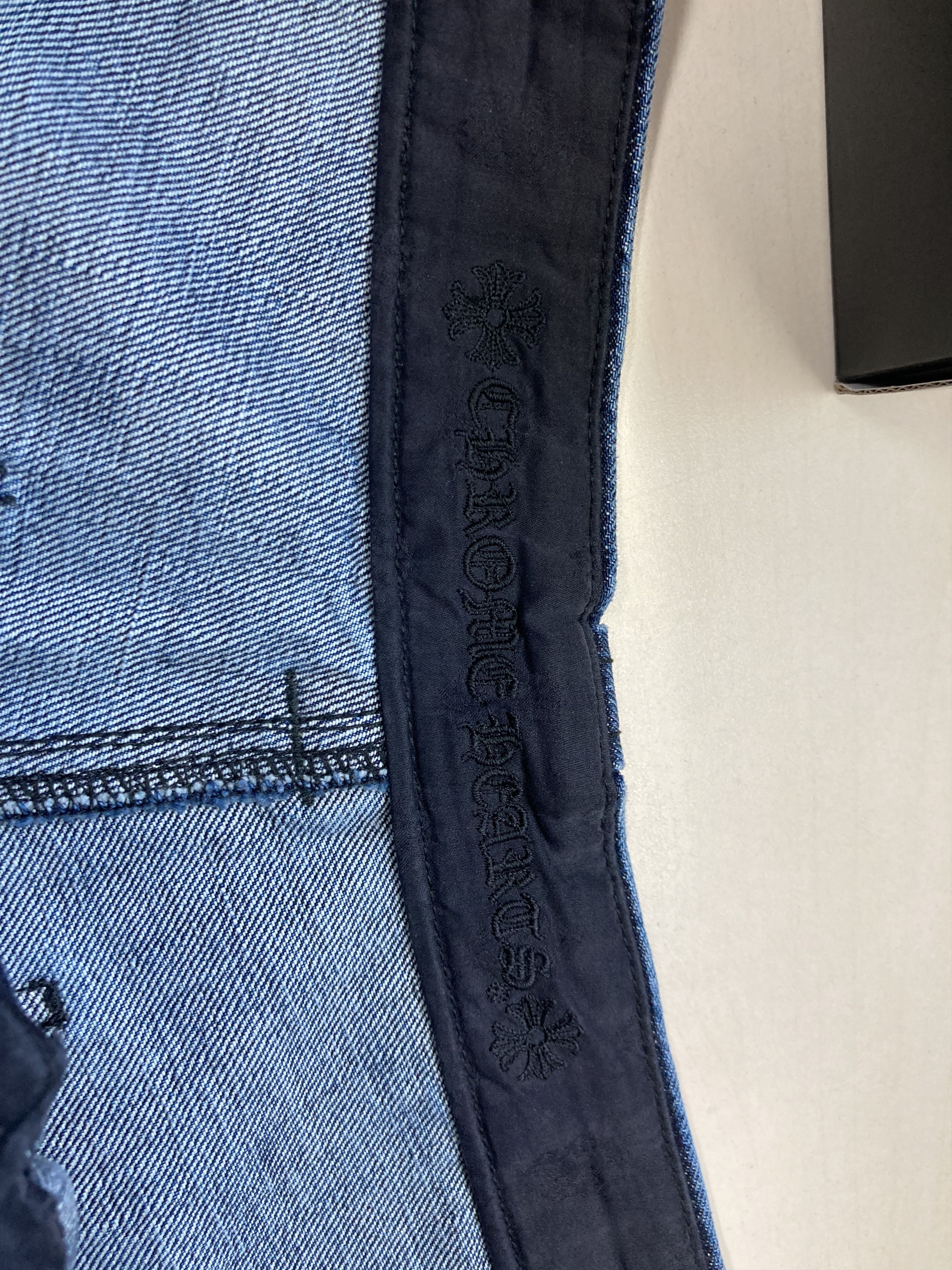 Chrome Hearts Chrome Hearts Rivet Double Knee Denim Carpenter Shorts Size 24" / US 00 / IT 34 - 7 Thumbnail