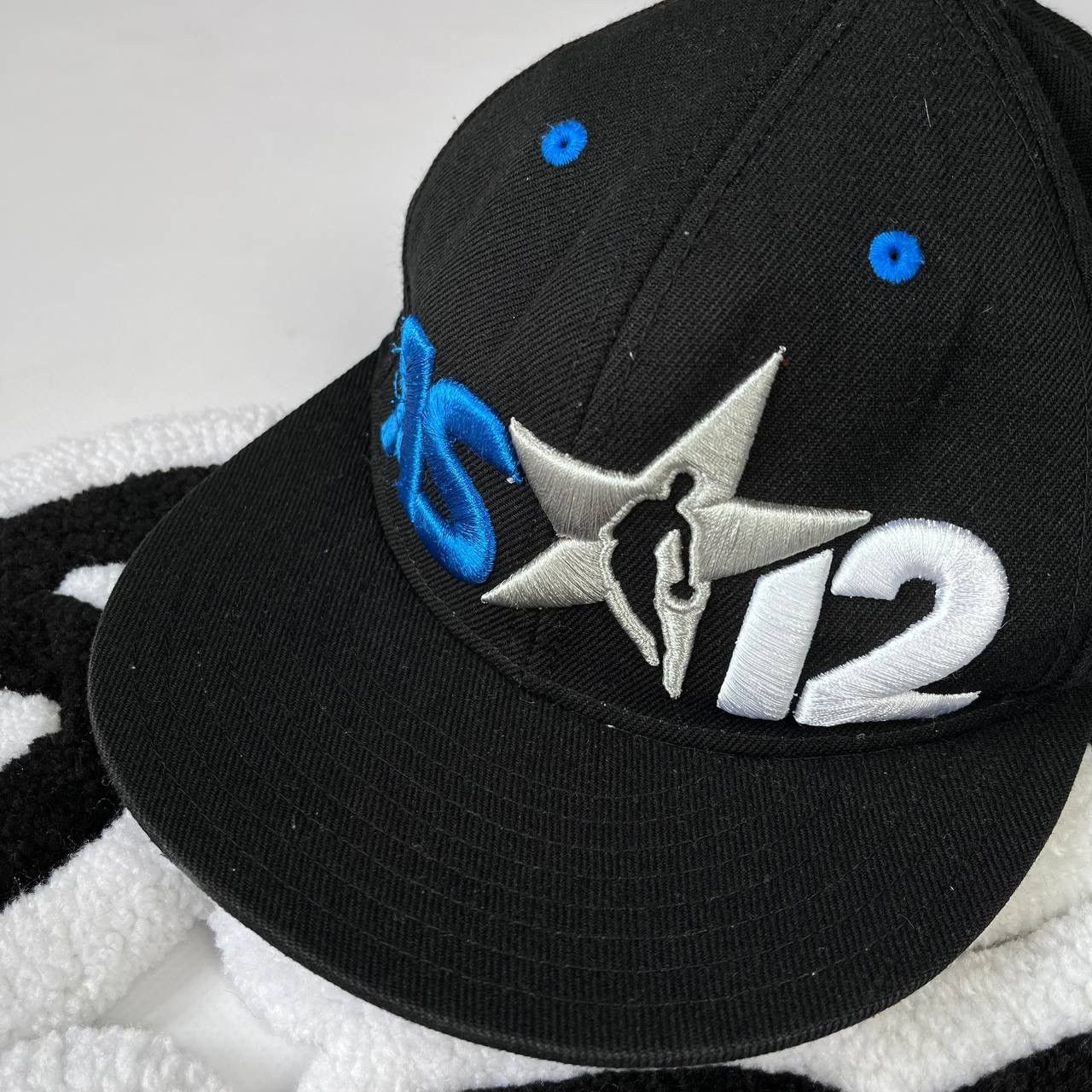 Adidas × NBA × Vintage Adidas AllStar Games NBA 2012 Cap Trucker Hat Snapback OS Size ONE SIZE - 2 Thumbnail