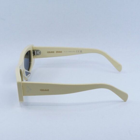 Celine Celine CL40245U 39A Sunglasses Shiny Butter Rectangle Frame Size ONE SIZE - 8 Thumbnail
