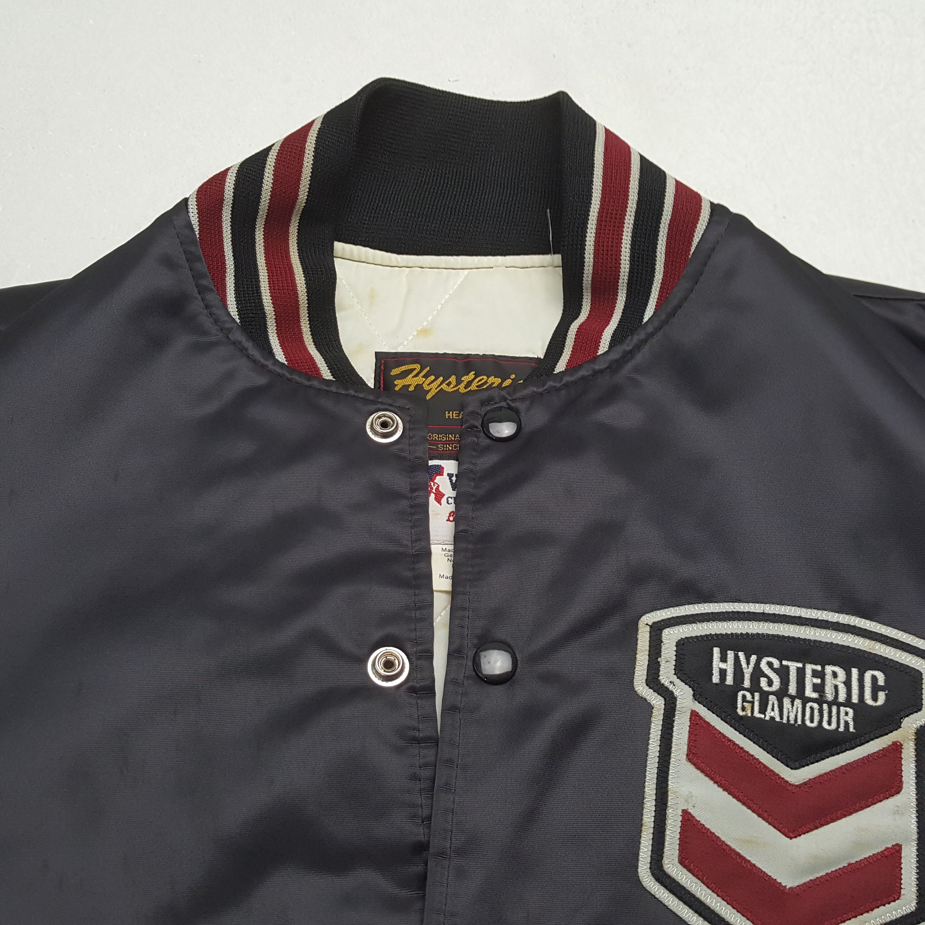 Hysteric Glamour Vintage Hysteric Glamour Japan Brand Varsity Jacket C303N3 Size US XL / EU 56 / 4 - 7 Thumbnail