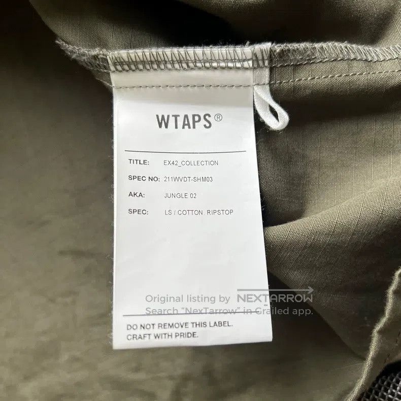 Wtaps Wtaps Made in four pockets shirt jacket Size US XL / EU 56 / 4 - 6 Thumbnail