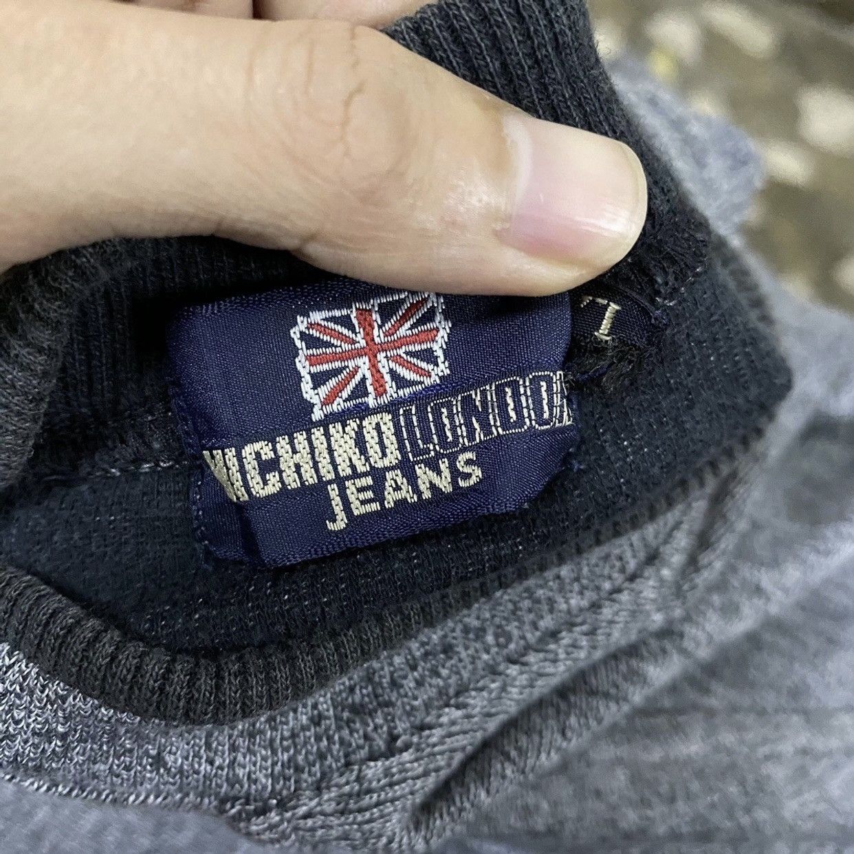 Japanese Brand × Michiko Koshino London × Vintage Vintage Michiko London Jeans Sweatshirts Size US L / EU 52-54 / 3 - 5 Thumbnail