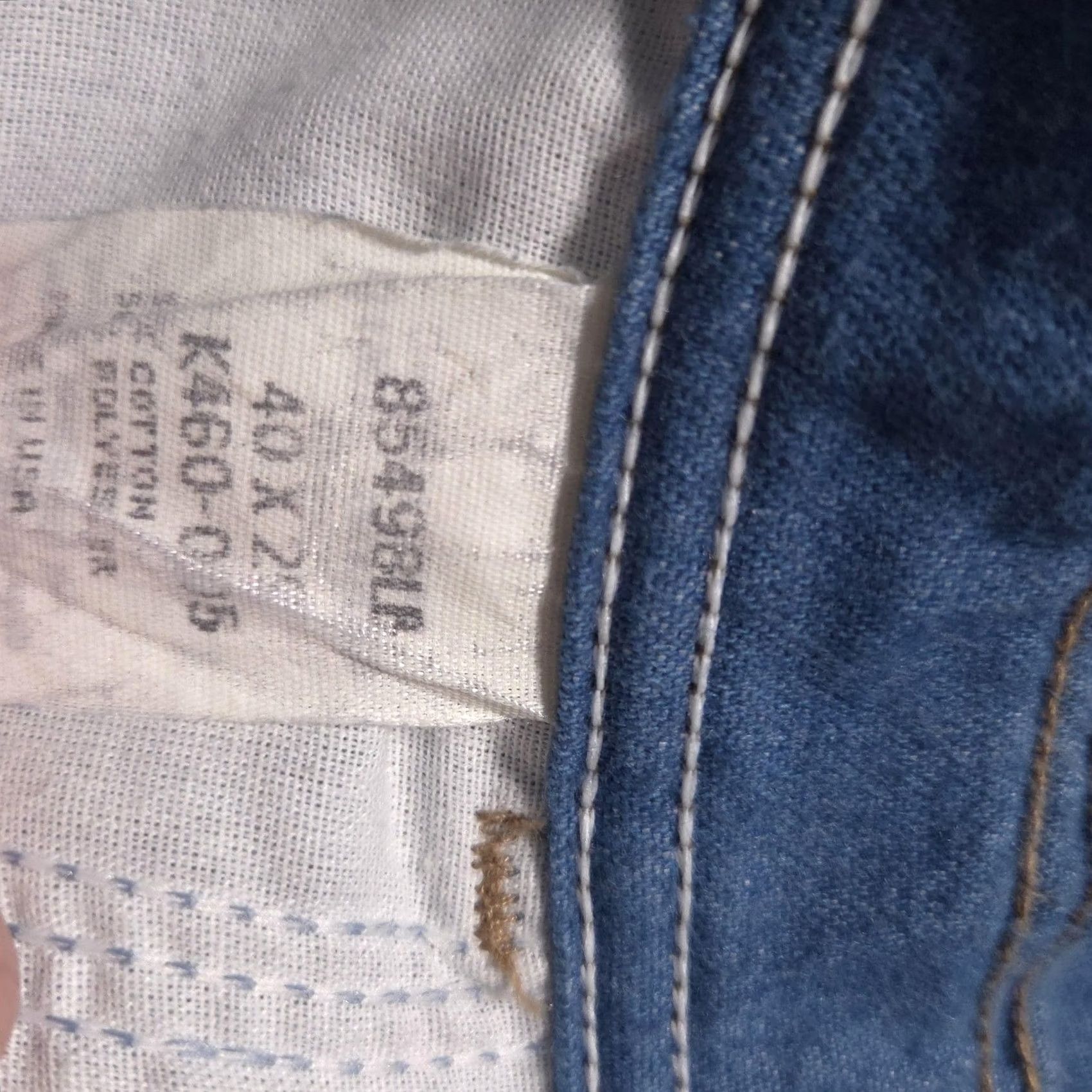 Wrangler Wrangler Jeans Mens 40x29 Blue Retro Denim Straight Leg Workwear 85493LB USA Size US 40 / EU 56 - 5 Thumbnail