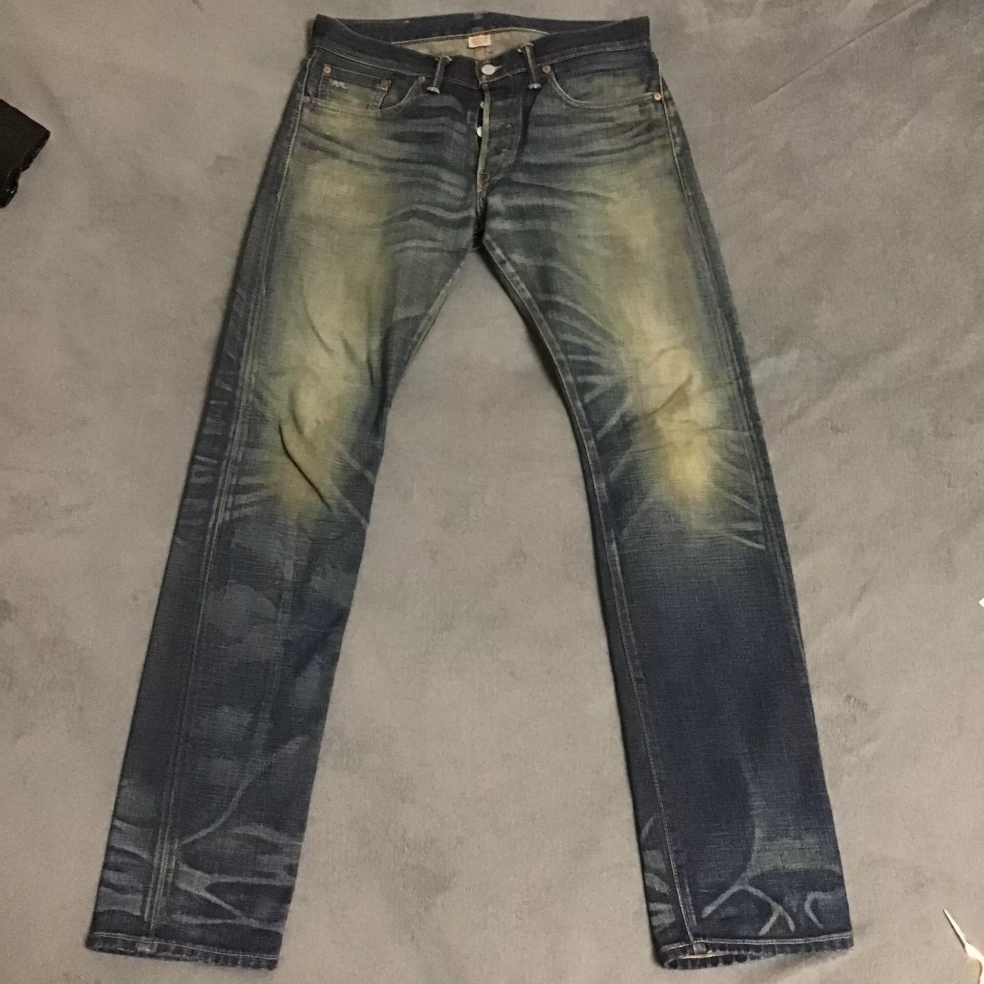 RRL Ralph Lauren RRL Ralph Lauren Slim Fit Jeans Size US 30 / EU 46 - 1 Thumbnail