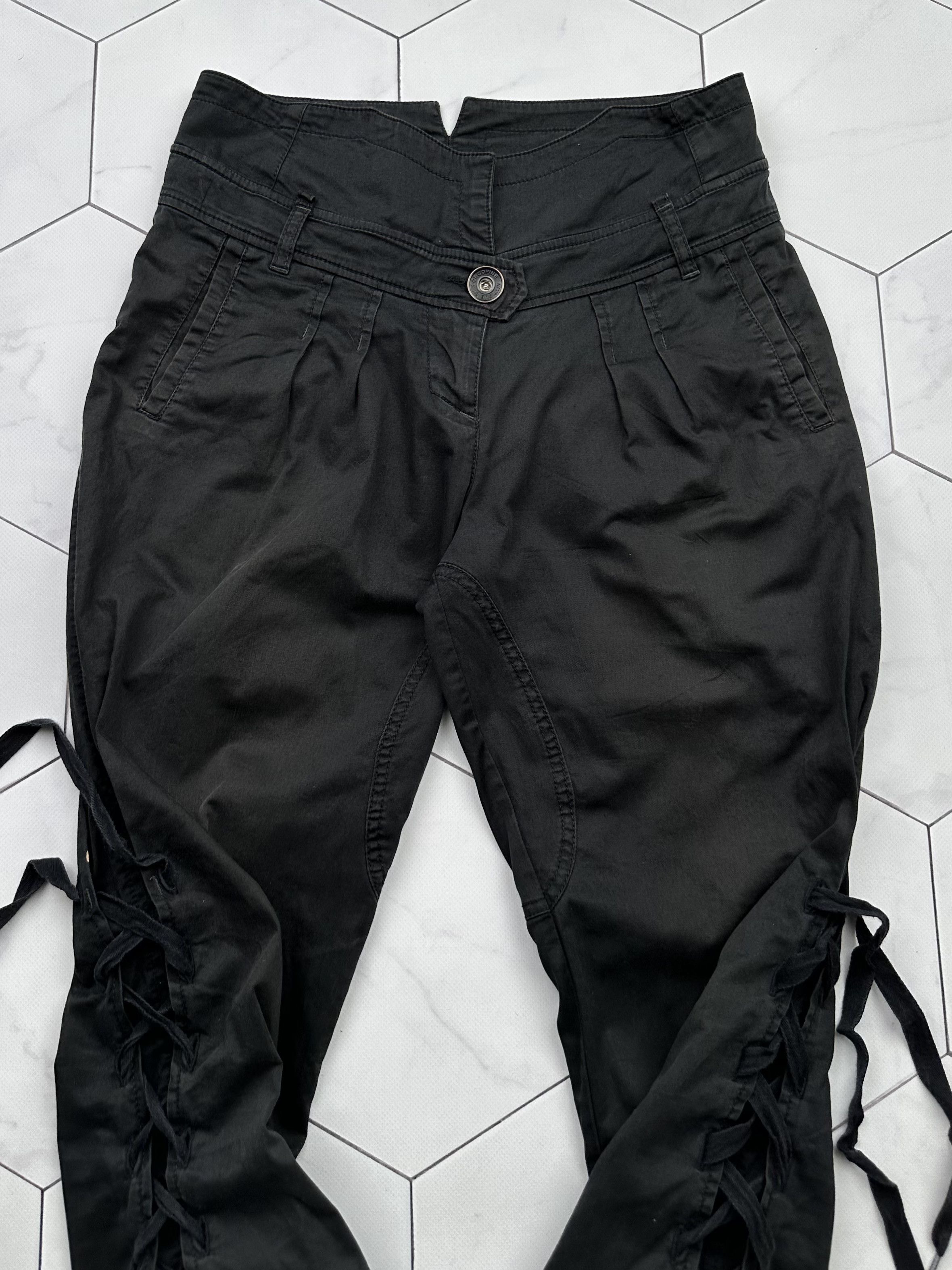 Cop Copine Cop Copine Vintage Bondage Cropped Pants (B89) Size 30" / US 8 / IT 44 - 2 Thumbnail