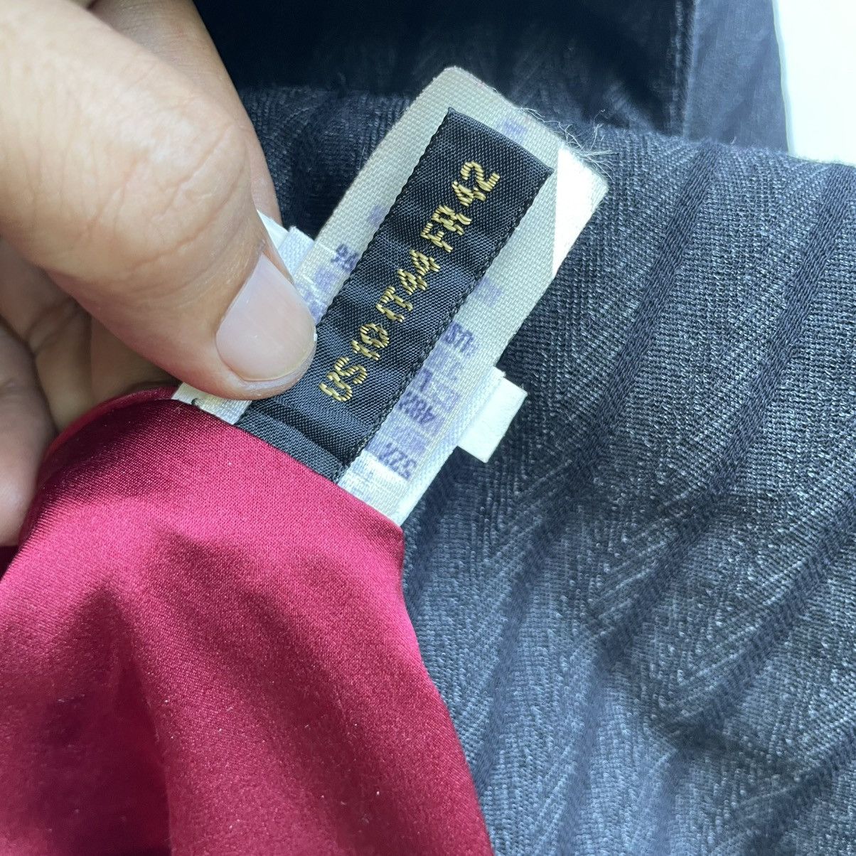 DKNY × Donna Karan 💥Vintage Donna Karan New York Double Collar Stripe Femme Size M / US 6-8 / IT 42-44 - 9 Thumbnail