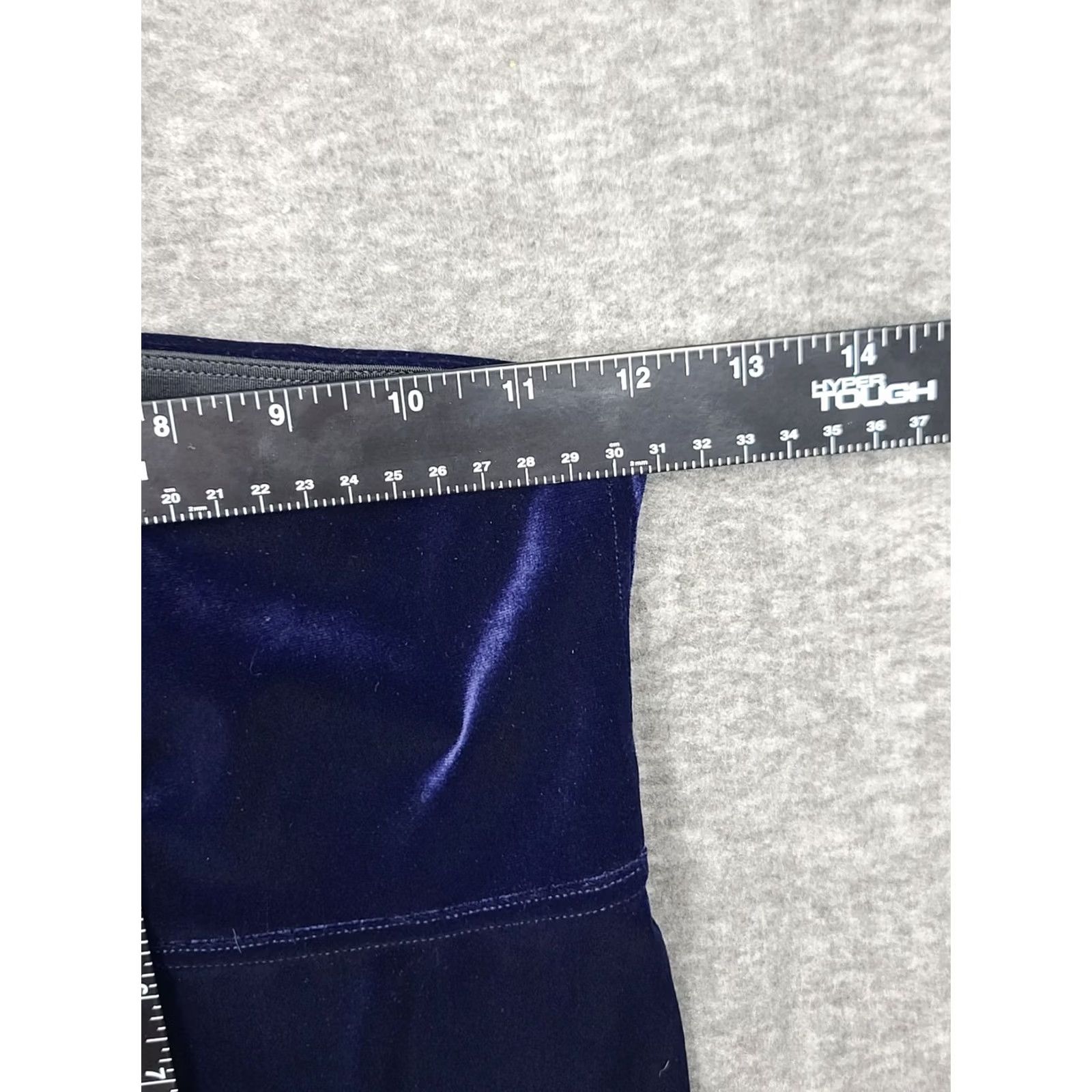 Spanx Spanx High Waisted Velvet Leggings Navy Blue Shaping Pants Women Medium M Size 32" / US 10 / IT 46 - 5 Thumbnail