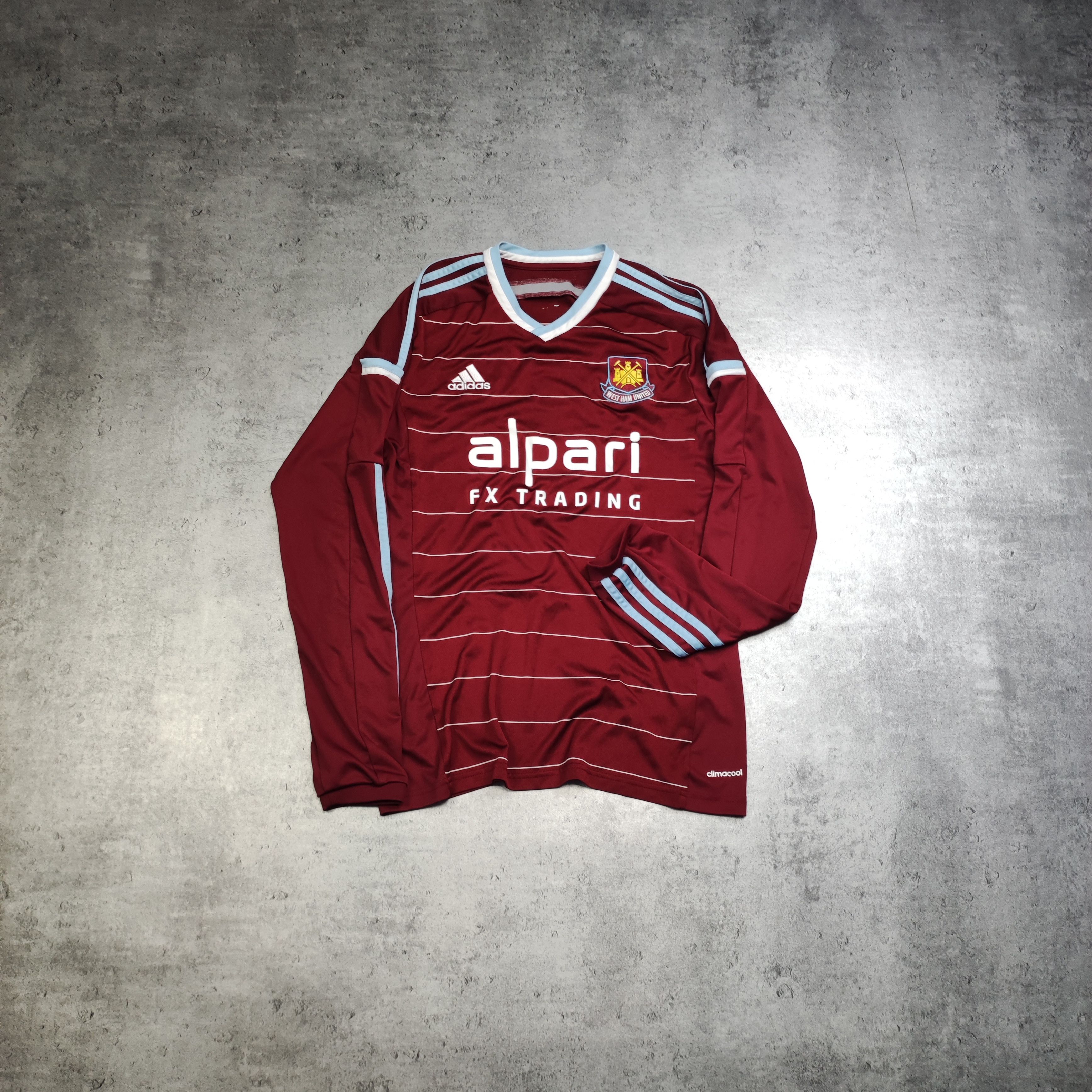 Adidas Vintage Football Soccer Adidas x West Ham United 2013 Jersey Size US S / EU 44-46 / 1 - 1 Thumbnail