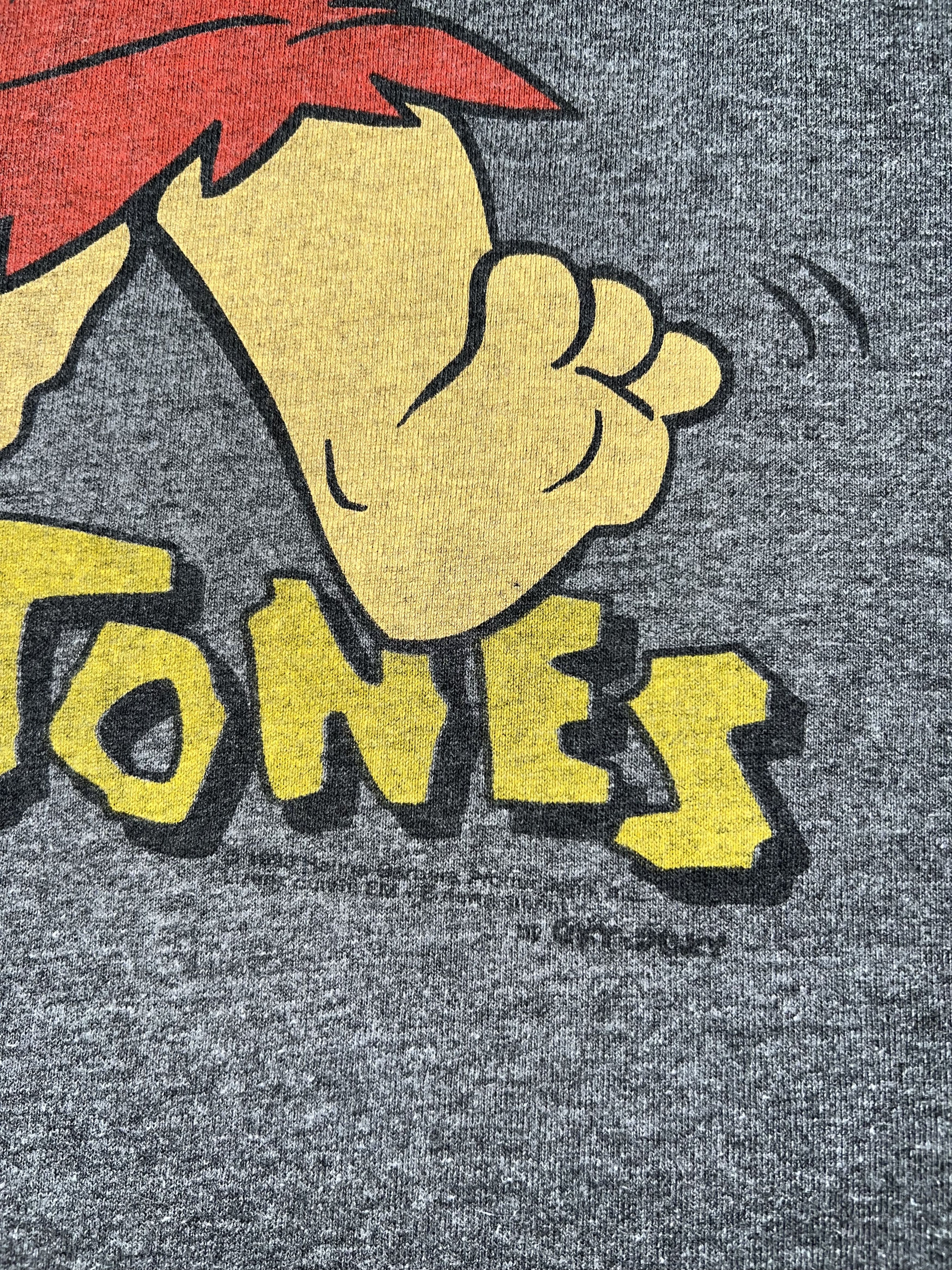 Cartoon Network Vintage 1993 Flintstones Jordan Fred NBA Cartoon T-shirt Size US M / EU 48-50 / 2 - 5 Thumbnail