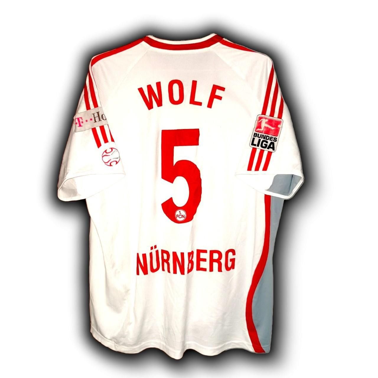 Adidas MATCH WORN 1FCN Nurenberg 2006 2007 2008 Shirt Jersey Size US XL / EU 56 / 4 - 3 Thumbnail