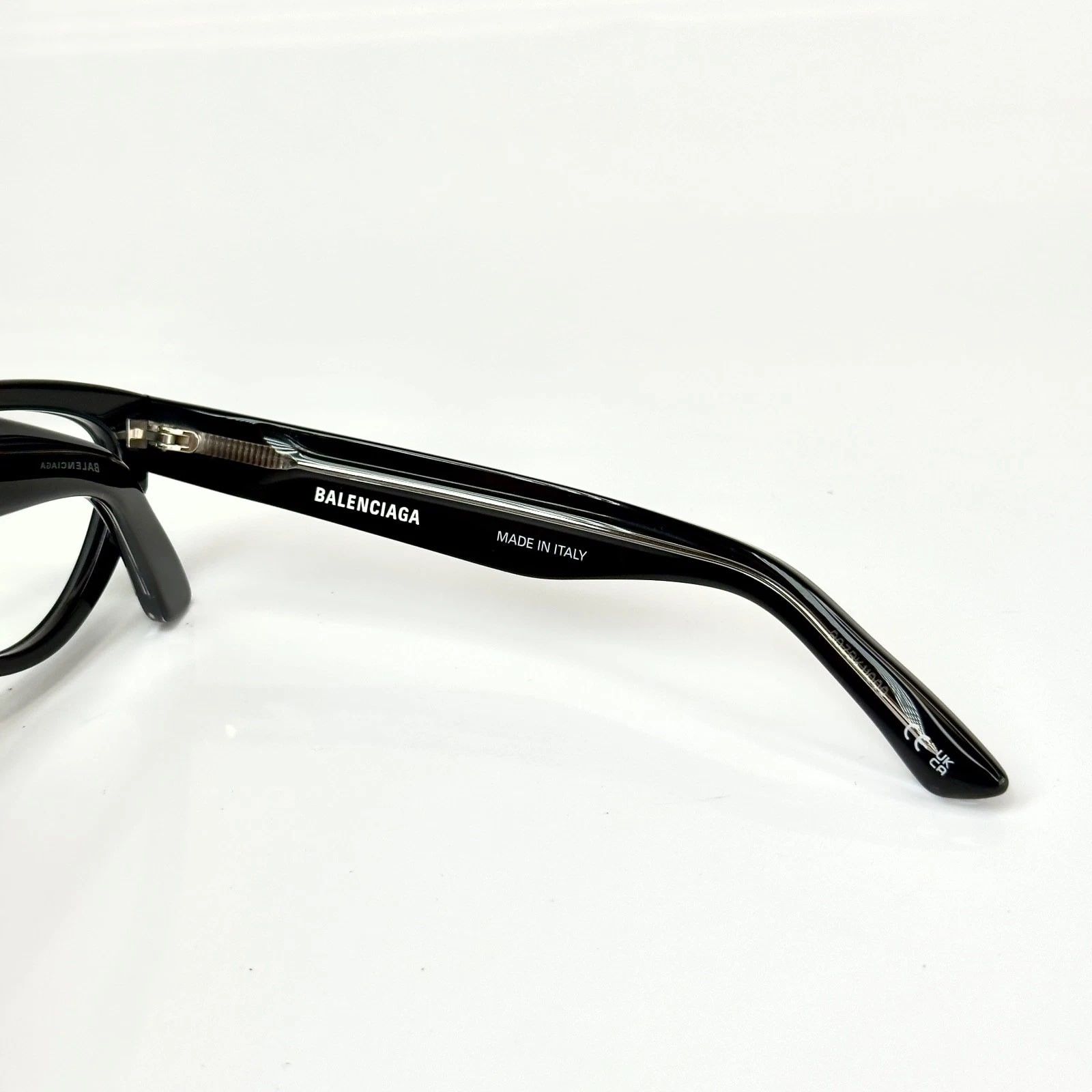 Balenciaga BALENCIAGA BB0241O Angular 0241 Black Optical Frame 001 Size ONE SIZE - 3 Thumbnail