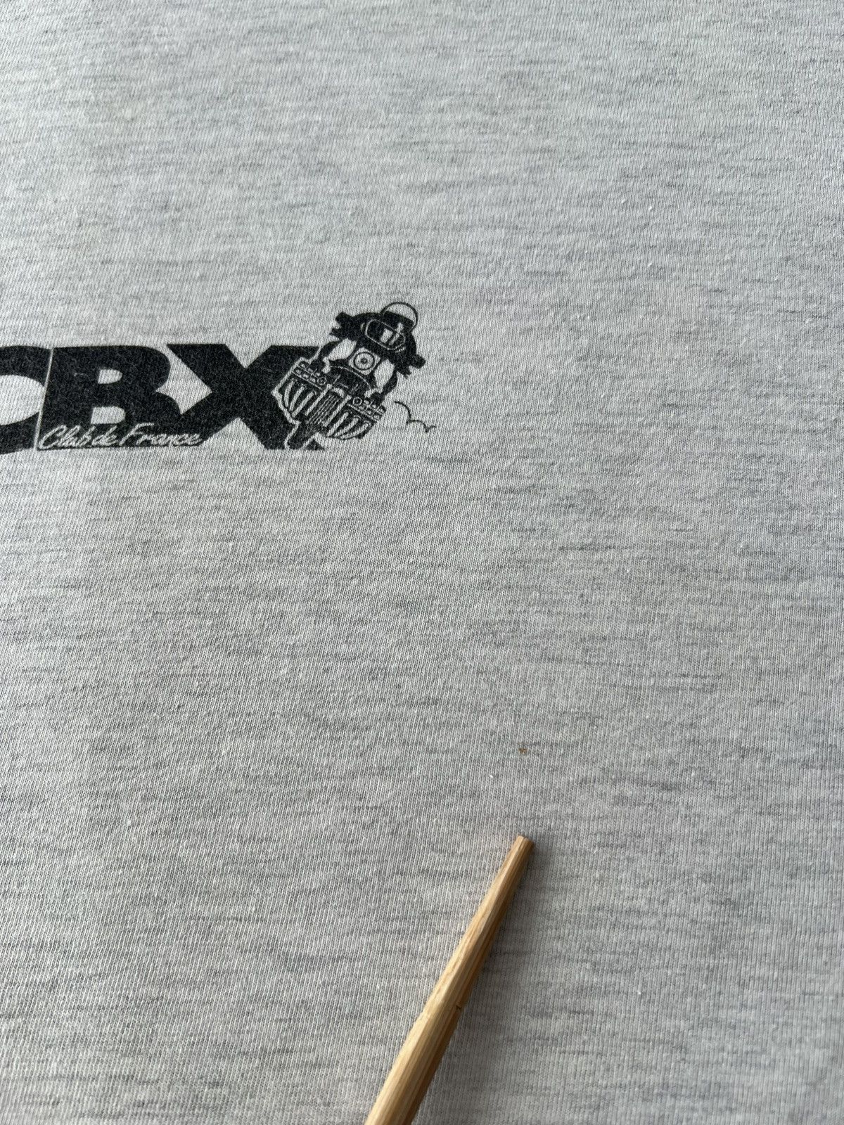 Vintage Vintage 90s Honda CBX 1000 Super Six Moto Gray T-shirt Size US XL / EU 56 / 4 - 6 Thumbnail