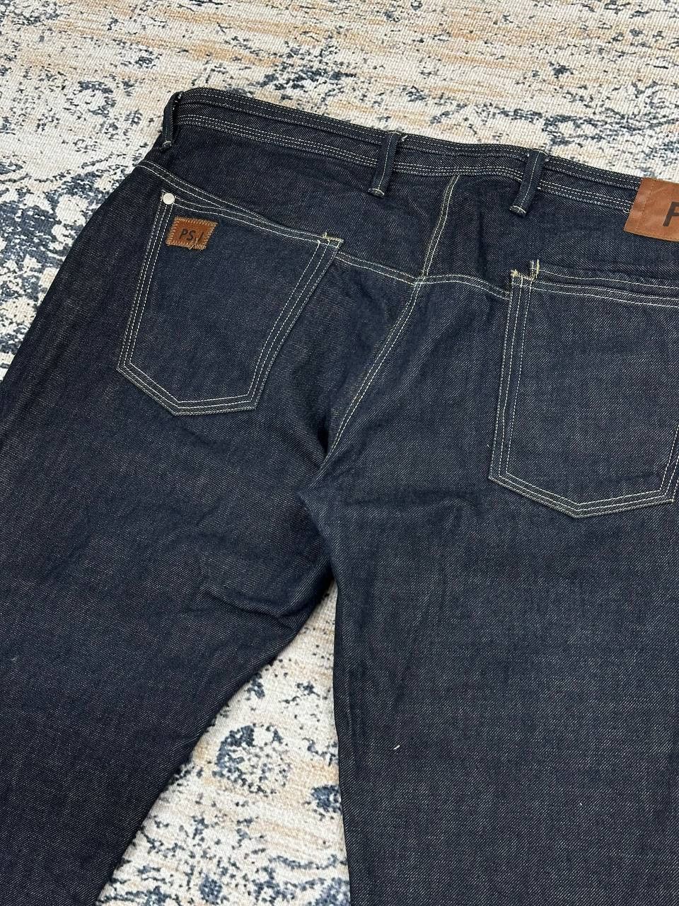 Paul Smith Paul Smith Dark Wash Fading Denim Taper Jeans Size US 38 / EU 54 - 15 Thumbnail