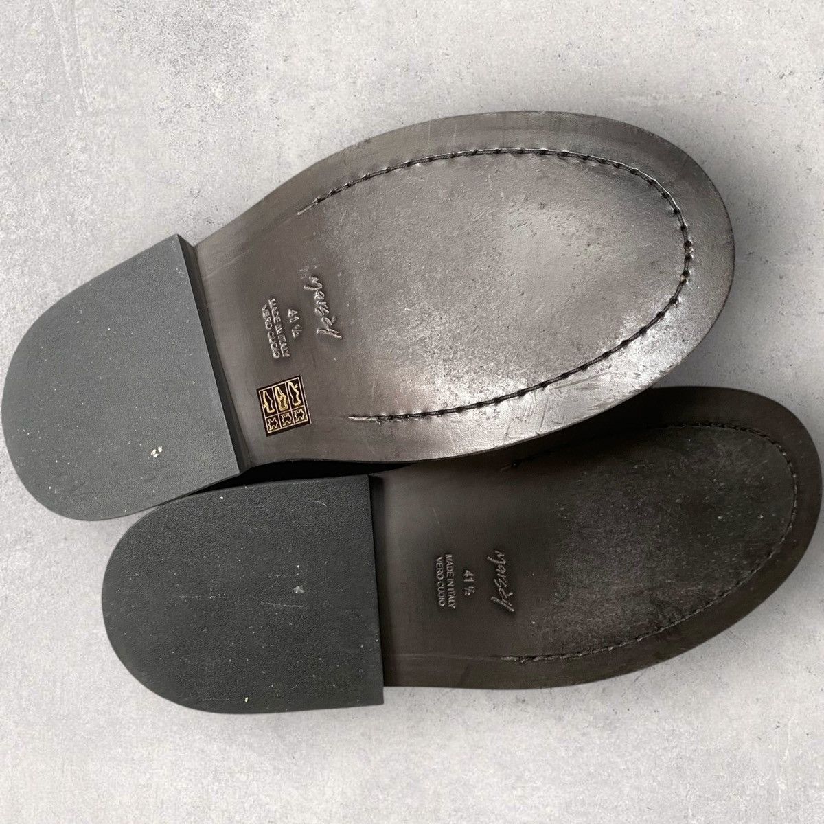 Marsell Marsèll Alluce Estiva grained leather loafers Size US 9 / EU 42 - 6 Thumbnail
