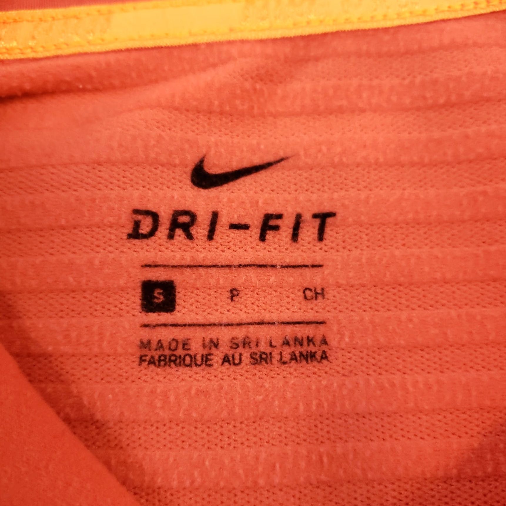 Nike Nike Lightweight Striped Sweatshirt Pullover Womens Small Orange Size S / US 4 / IT 40 - 5 Thumbnail