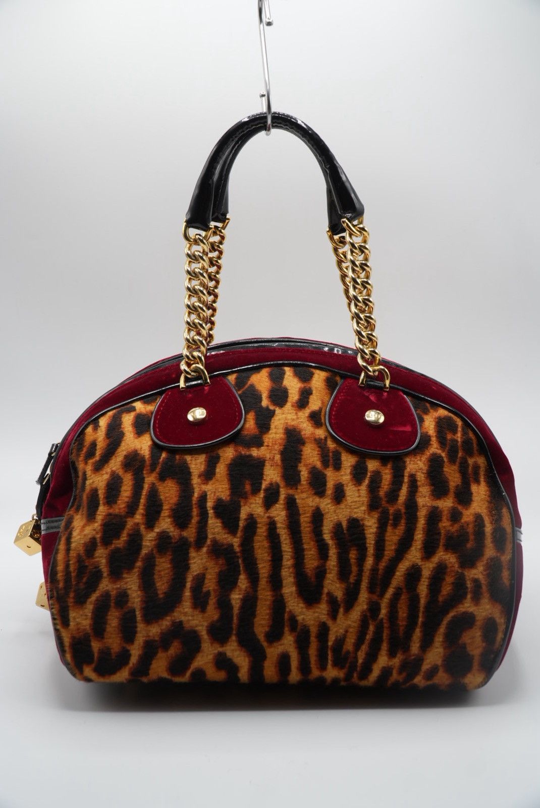Dior 2000s Dior - John galliano Gambler Leopard Pony Bowler Bag Size ONE SIZE - 3 Thumbnail
