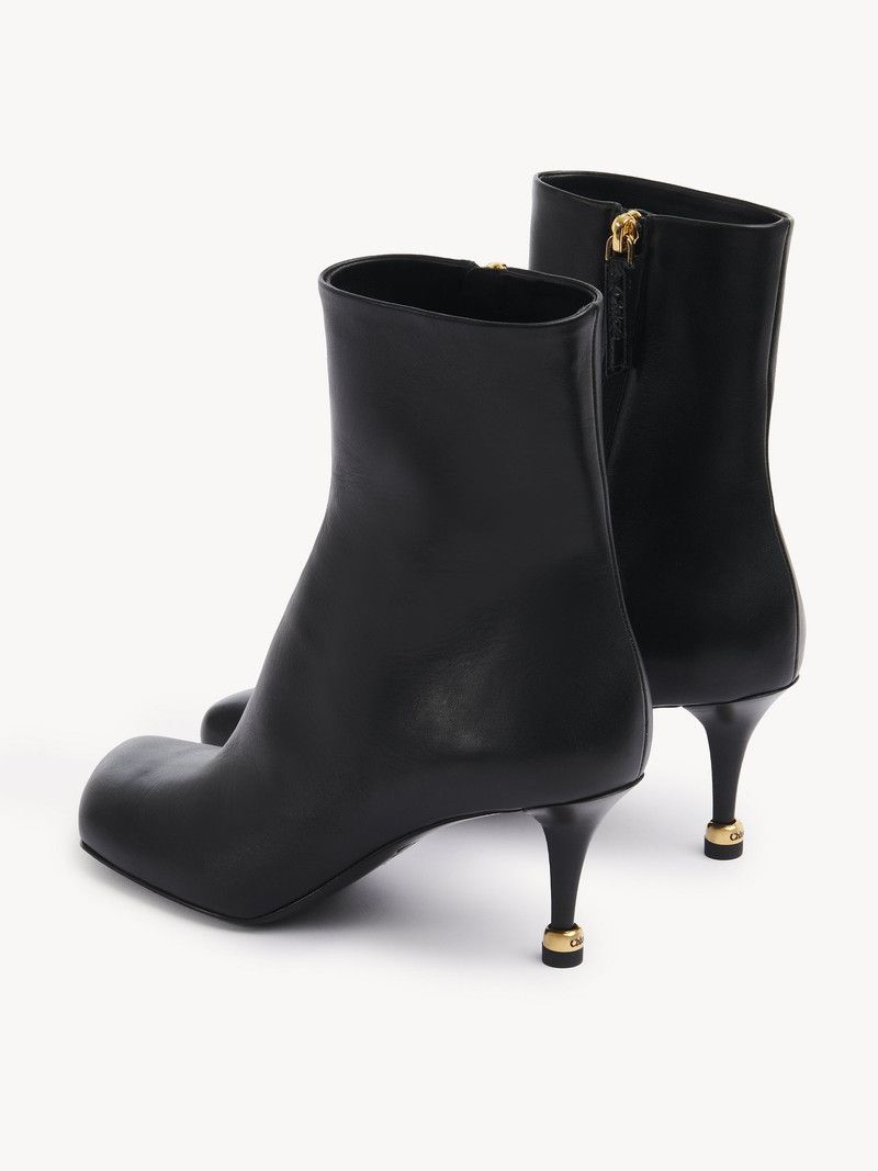 Chloe o1loc1c10226 Andrea Boots in Black Size US 10 / IT 40 - 4 Thumbnail