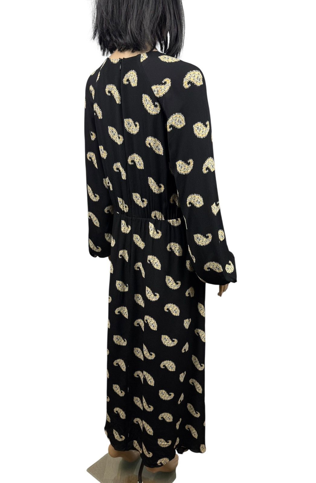 Massimo Dutti Massimo Dutti Maxi Dress Paisley Print Viscose size US6 38 Size M / US 6-8 / IT 42-44 - 7 Thumbnail