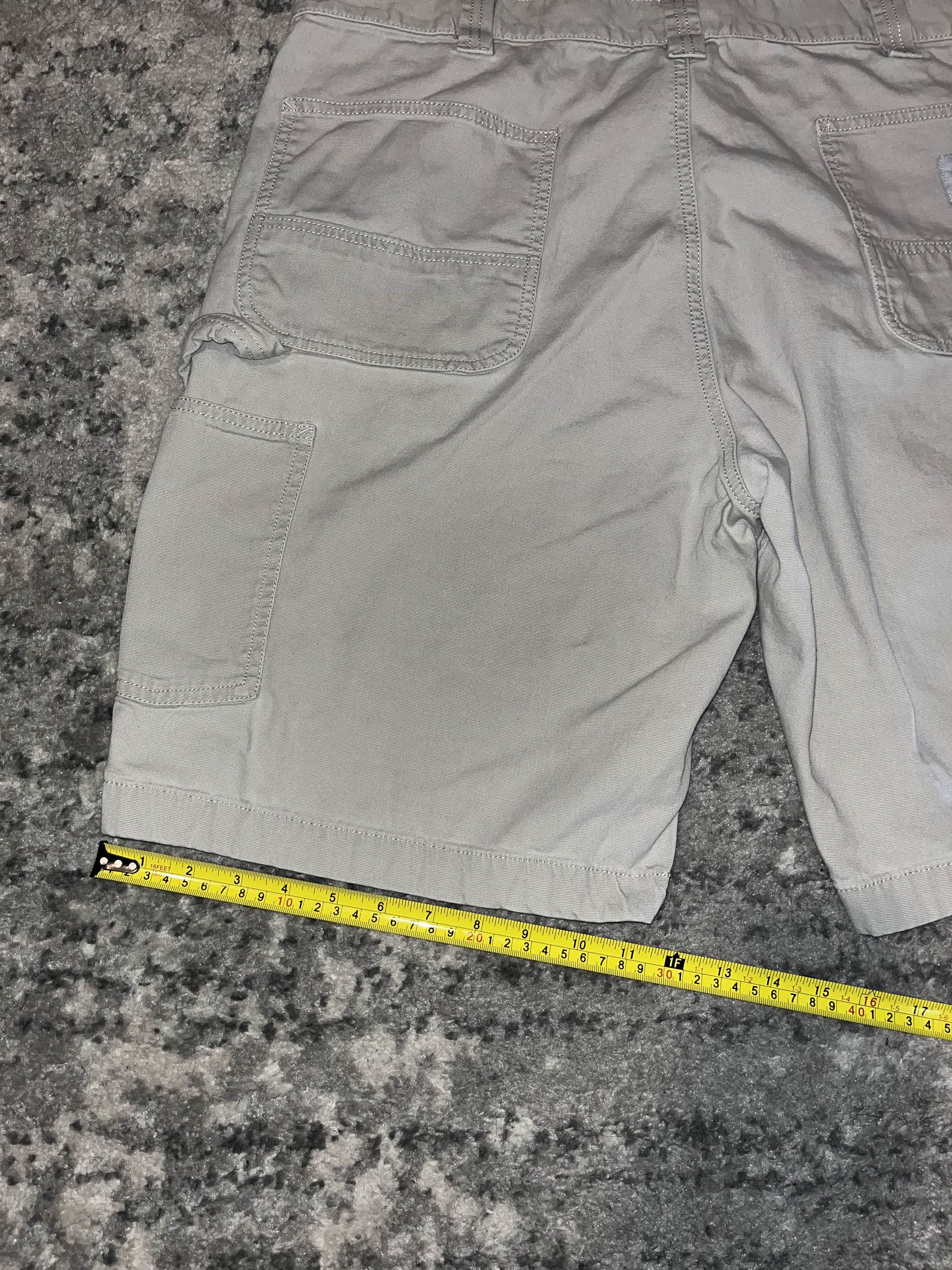 Carhartt Y2K Khaki Carhartt Baggy Cargo Carpenter Shorts Size US 40 / EU 56 - 5 Thumbnail