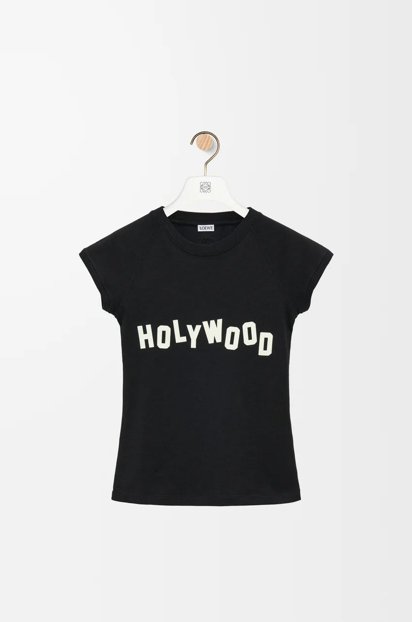 Loewe o1loc1c0525 Small Fit T-Shirt in Black Size XS / US 0-2 / IT 36-38 - 1 Thumbnail