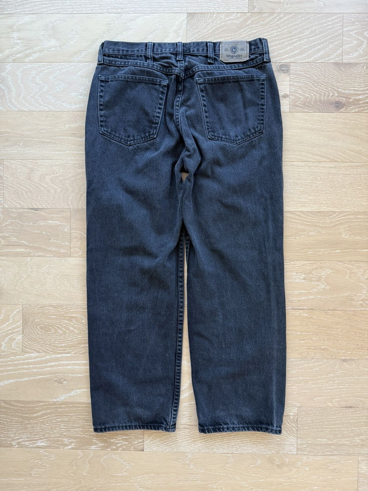 Wrangler Straight Leg Jeans Size US 34 / EU 50 - 6 Thumbnail