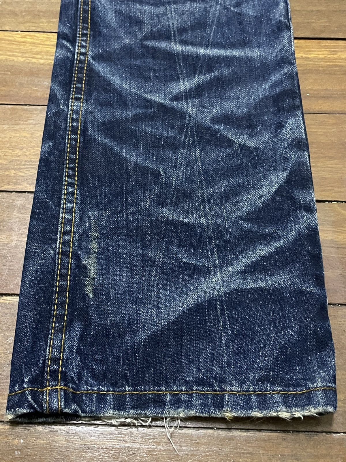 If Six Was Nine Very Rare Design Vintage Japanese Brand 2426 Jeans 2000s Size US 34 / EU 50 - 6 Thumbnail