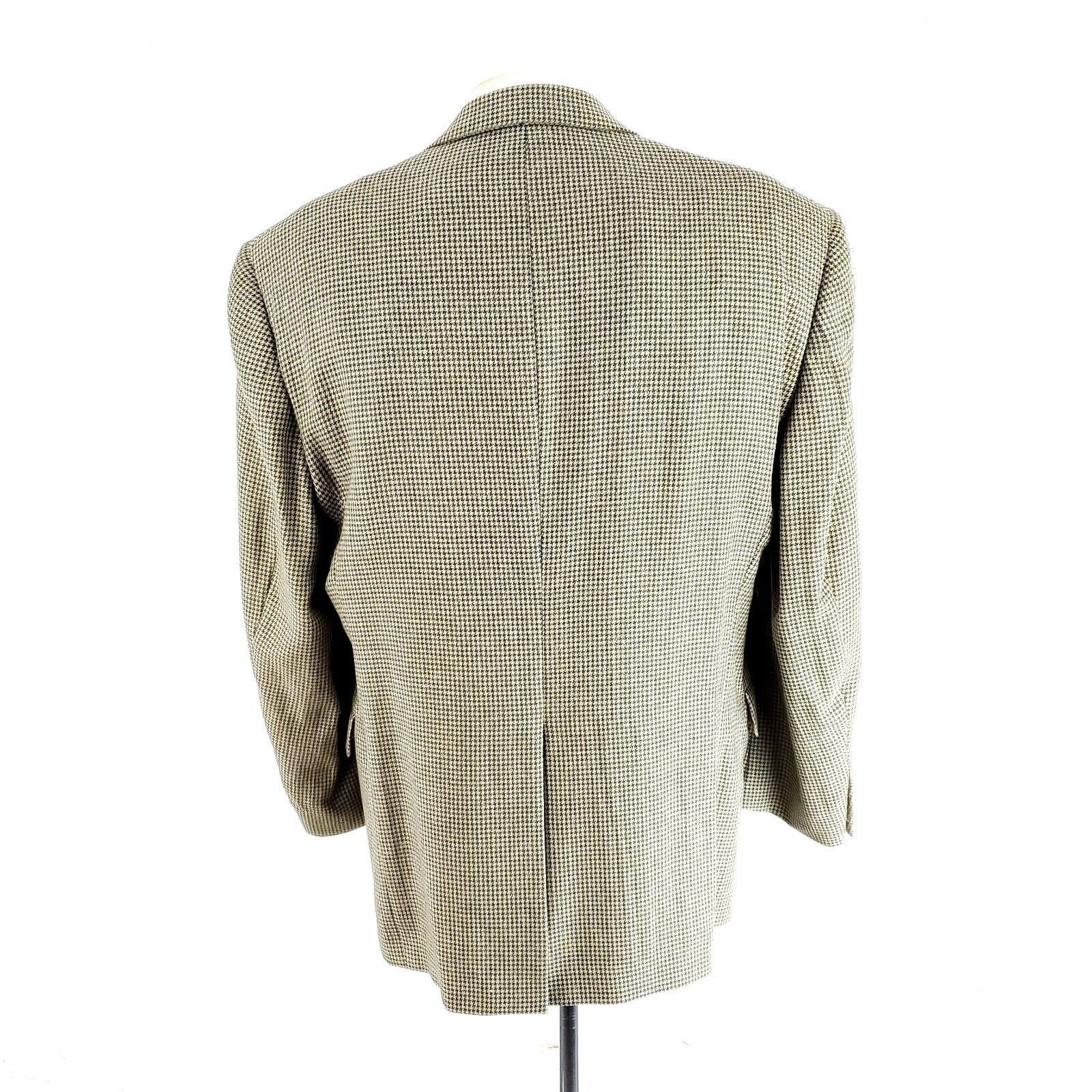 Hart Schaffner Marx Hart Schaffner Marx Softly Tailored Wool 2 Button Sport Coat Size 42R - 5 Thumbnail