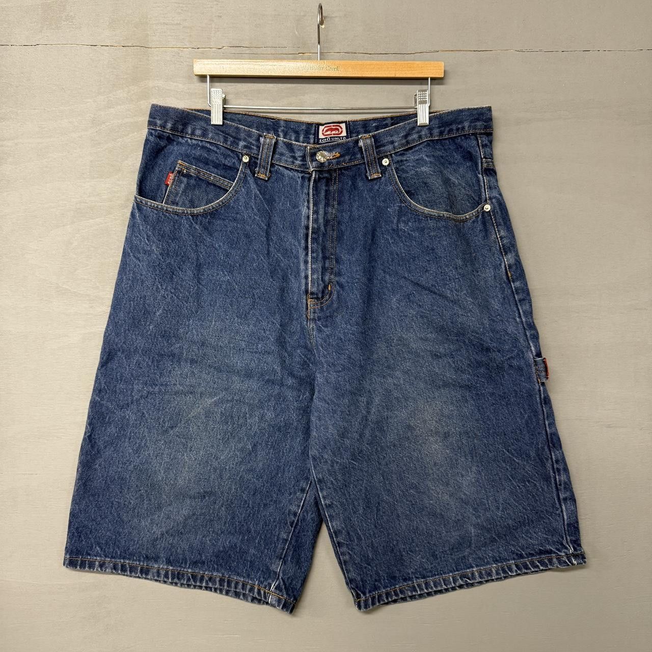 Ecko Unltd. Y2K Baggy Ecko Unltd. Carpenter Jorts Jean Shorts Size 38 Size US 36 / EU 52 - 2 Thumbnail