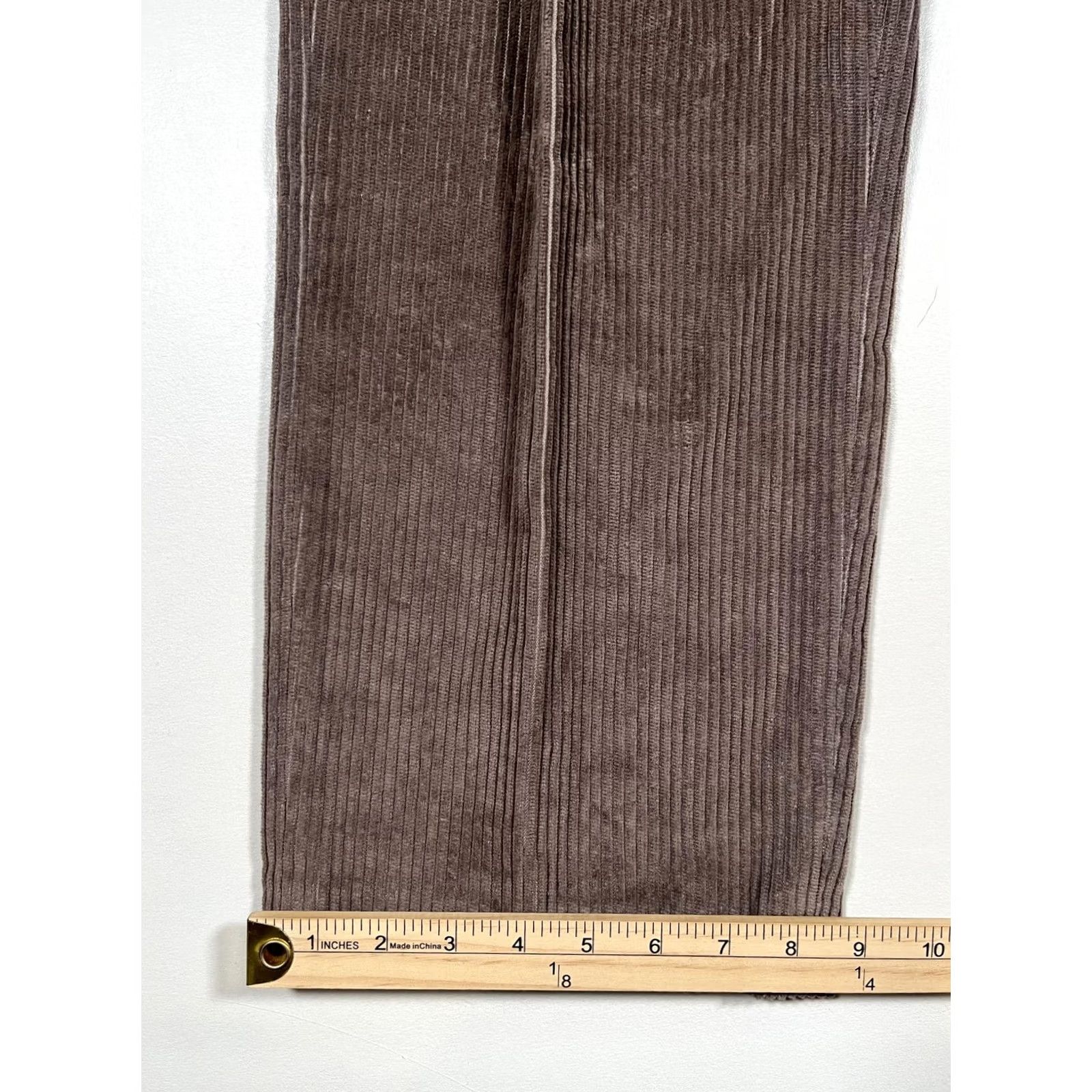 Lands' End VINTAGE Lands End Pants Mens 34 Brown Corduroy Pleated Dress Classic USA Size US 34 / EU 50 - 5 Thumbnail